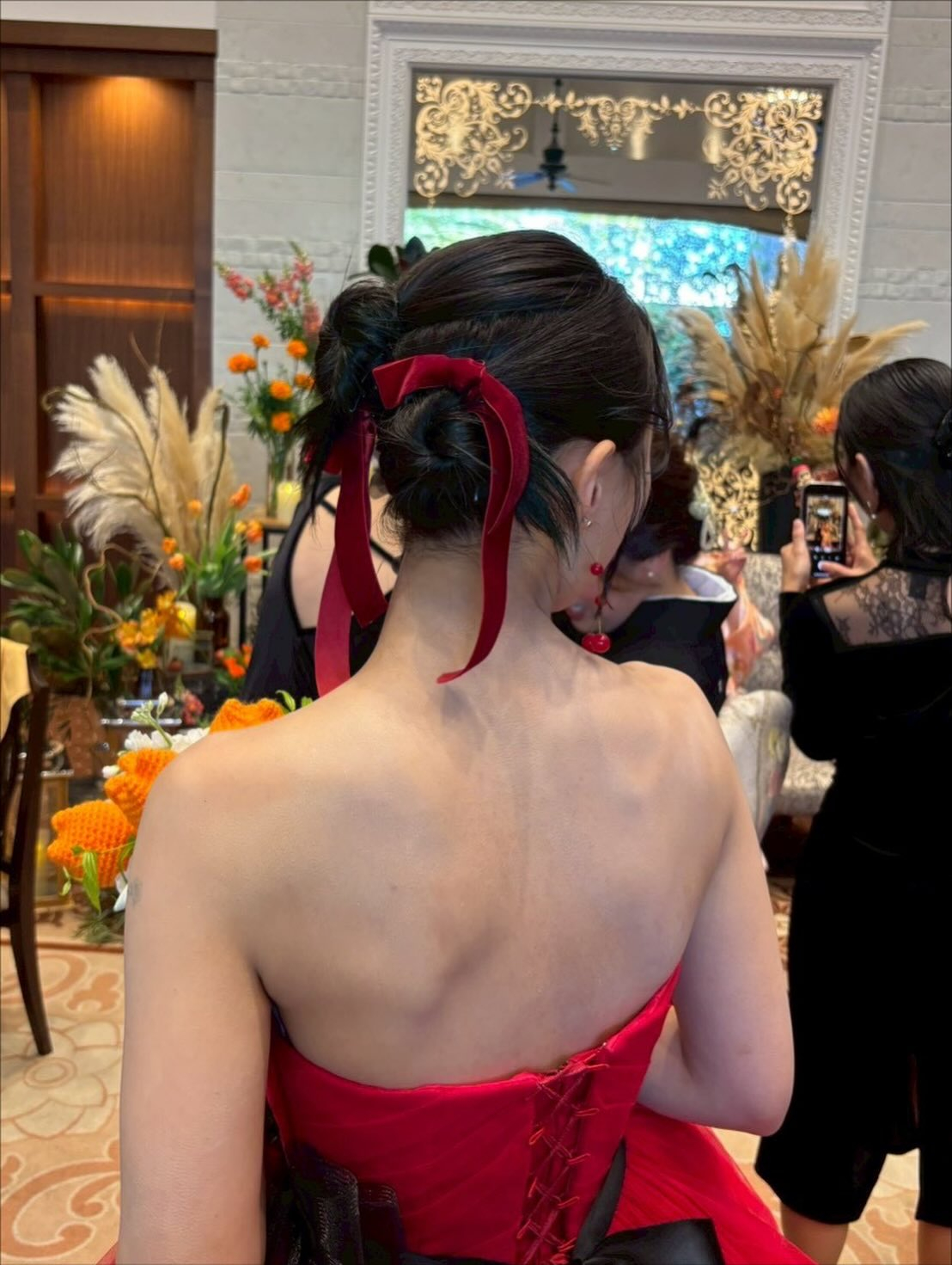 先日、ブライダルシェービングをされたお客様から頂きました❗️