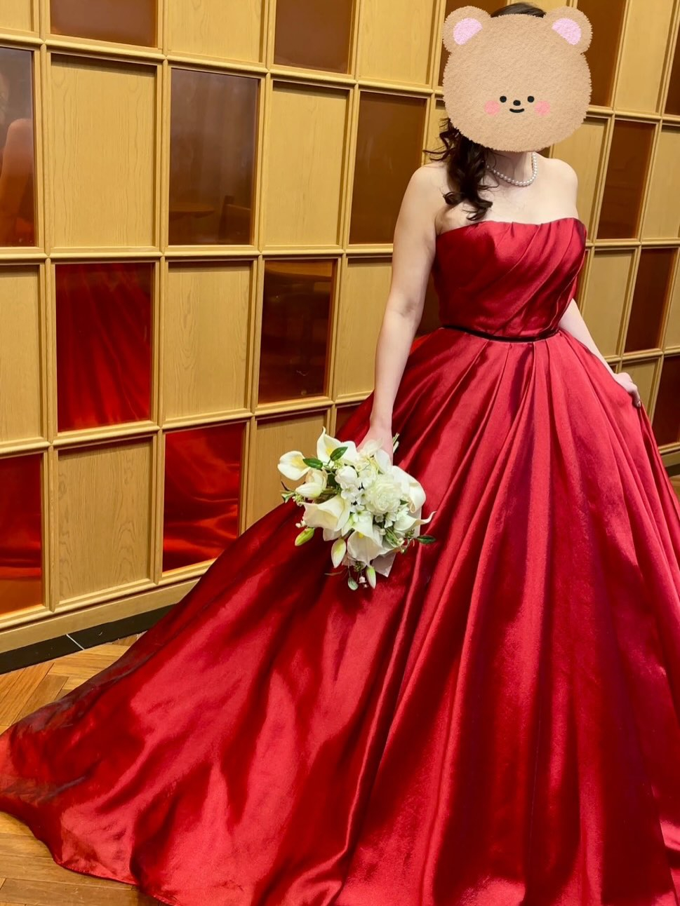 1月に挙式を挙げられたお客様。