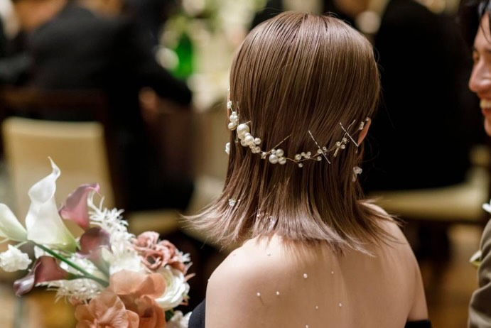 3月にブライダルシェービングに来られたお客様からいただきまし...