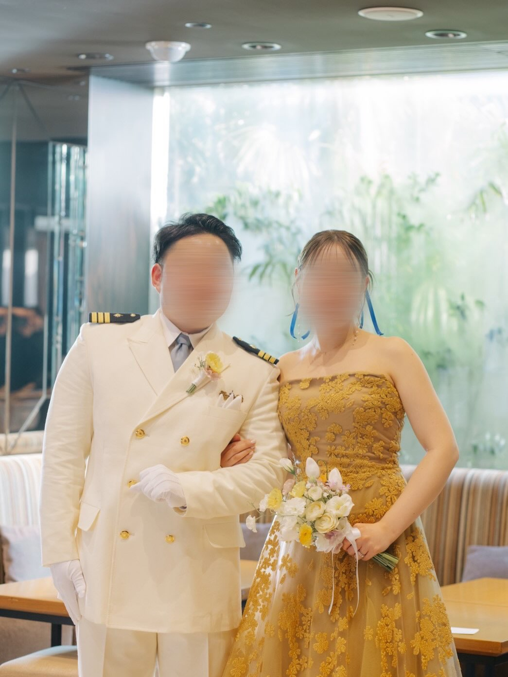 ブライダルシェービングでファミリーで施術に来てくれたお客様で...